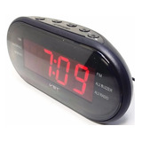 Radio Relógio Despertador Vst 902 Digital Mesa Am Fm Bivolt