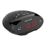Rádio Relógio Multilaser Sp399 Fm Despertador