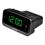 Rádio Relógio Philco Fm Bluetooth 1012bt-gr Bivolt Digital
