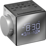 Rádio Relógio Sony Com Projetor De Tempo - Alarme Duplo