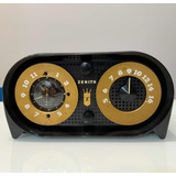 Rádio Relógio Zenith G5116 Valvulado De 1950   Funcionando 
