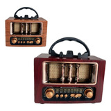 Radio Retro Bluetooth Portatil