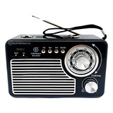 Radio Retro Bluetooth Recarregavel