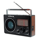 Rádio Retrô Livstar Cnn-686ru 11 Faixas Am/fm 3w
