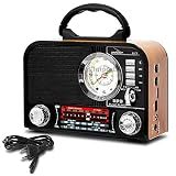 radio retro marrom