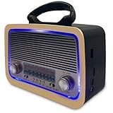 Rádio Retro Radinho Vintage Bluetooth Am