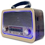 Rádio Retro Radinho Vintage Bluetooth Caixa