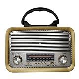 Rádio Retro Radinho Vintage Bluetooth Caixa