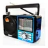 Rádio Retro Usb Sd Peandrive Am/fm/sw Lelong Le-610 Bivolt Cor Azul