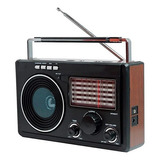 Rádio Retro Vintage Antigo Portátil Am