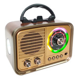 Rádio Retro Vintage Bluetooth Antigo Am
