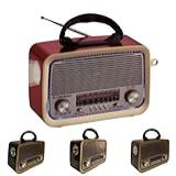Rádio Retrô Vintage Caixa De Som