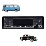 Radio Retrovintage Carro Antigo Usb Bluetooth Cartão Sd Fm