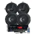 Rádio Roadstar + 4 Alto Falante Bomber 5 E 6 Pol + Antena