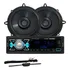 Rádio Roadstar Rs2714br + 2 Alto Falantes 5 Bomber + Antena