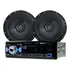 Rádio Roadstar Rs2714br Bt + 2 Alto Falantes 6 Pol Bomber