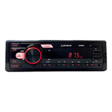 Radio Som Automotivo Eurus Com Bluetooth Dupla Entrada Usb Sd Fm 2 Canais 25w