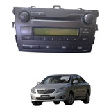 Rádio Som Cd Player Toyota Corolla 2009 2014 Original Usado