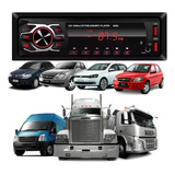 Radio Som Mp3 Automotivo Usb Bluetooth 50w 12v 24v