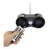 Rádio Tivdio V 113 Fm Stéreo Mp3 Player C Controle Remoto