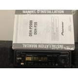 Radio Toca Cd Pioneer Antigo Anos 2000 Bluetooth Excelente