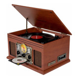 Rádio Toca Disco Vitrola Classic Phoenix Bluetooth Am fm Cd