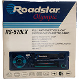 Rádio Toca Fita Automotivo Roadstar Rs 570lx novo