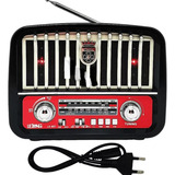 Radio Usb Bluetooth Recarregavel