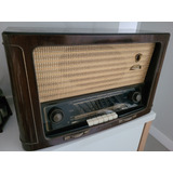 Rádio Valvulado Am fm Grundig 3042w Alemanha 1953 Revisado