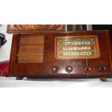 Rádio Valvulado Antigo Douglas Caixa Madeira