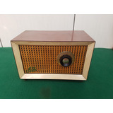 Radio Valvulado Antigo Modelo Alfa Madeira