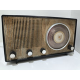 Rádio Valvulado Philips Baquelite Ano 1961 Leia Restaurar 