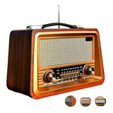 Radio Vintage Retro Recarregavel