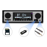 Radio Vintage Retro Usb Bluetooth Carros