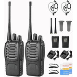 Rádio Walkie Talkie Recarregável De Longo Alcance 2pcs