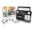 Radio Zona Rural 11 Faixas Pendrive Am/fm Recarregável Cor Preto 110v/220v