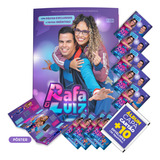 Rafa Luiz Álbum Capa Cartão 10 Envelopes 50 Figurinhas 