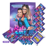 Rafa   Luiz Álbum Capa Cartão 10 Envelopes  50 Figurinhas 