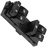 RAGBUSCLE Interruptor Dianteiro Esquerdo- Botão De Interruptor De Janela- Compatível Com Volkswagen Jetta 2013-2015- Substitui 34D959857B- 34D959857- 34D959857C- 16 Pinos- 1 Peça