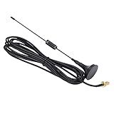 Raguso Antena Magnética Sinais Fortes UHF 400 480 Mhz Montagem Lateral De Janela Antena Magnética Anti Interferência SMA Adaptador Fêmea Para Linton LT 2288 LT 3288 LT 6288