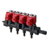 Rail Flauta Bicos Gnv Valtek Original 4cil P Landirenzo