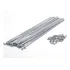 Raio 300 Fino Zincado C/niples (300 X 2.0 Mm) - Imp