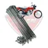 Raio Cg 125 83 Até 99 Em Inox Freio Tambor Traseiro 