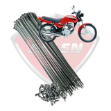 Raio Cg 125 83 Até 99 Em Inox Freio Tambor Traseiro