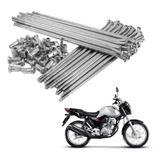 Raio Ddl Titan 125 150 160 Traseiro Dianteiro Ks Cromado Ddl
