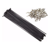 Raio Preto Fino Aro 29 290mm X 2 0 C Niple Bike Mtb 36u