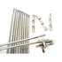 Raio Traseiro Susuki Rmx 250 Inox Polido 3,5mm 
