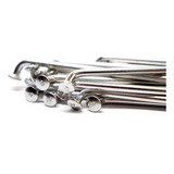 Raios Inox 4 0mm Honda Xr 250 Tornado Traseiro Polido Bace
