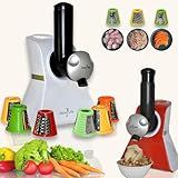 Ralador De Alimentos  Queijo  Fatiador  Sorvete Natural Fruta Elétrico 220v 150w