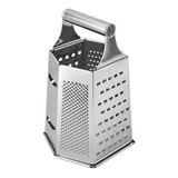 Ralador Manual 6 Faces Inox Queijo Legume Chocolate Cozinha